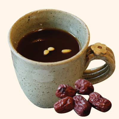 은은한 단맛의 따뜻한 대추차