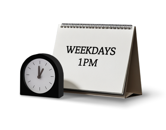 주중 오후 1시 할인