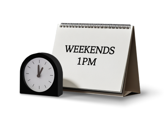 주말 오후 1시 할인