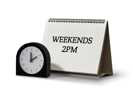 주말 오후 2시 이용권